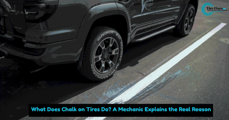 What Does Chalk on Tires Do? A Mechanic Explains the Real Reason