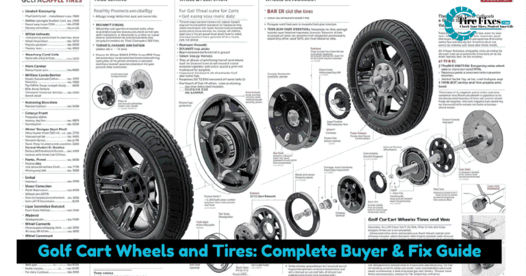 Golf Cart Wheels and Tires: Complete Buyer & Fix Guide
