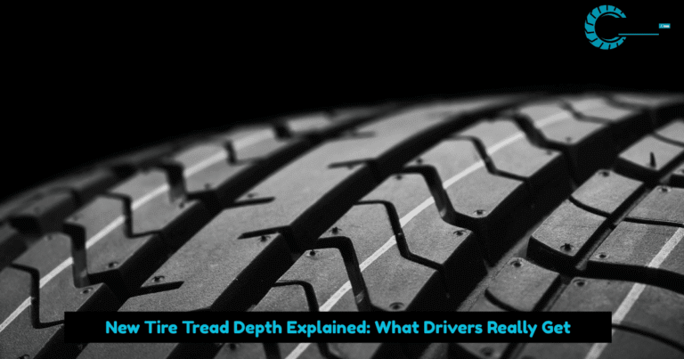 New Tire Tread Depth Explained: What Drivers Really Get