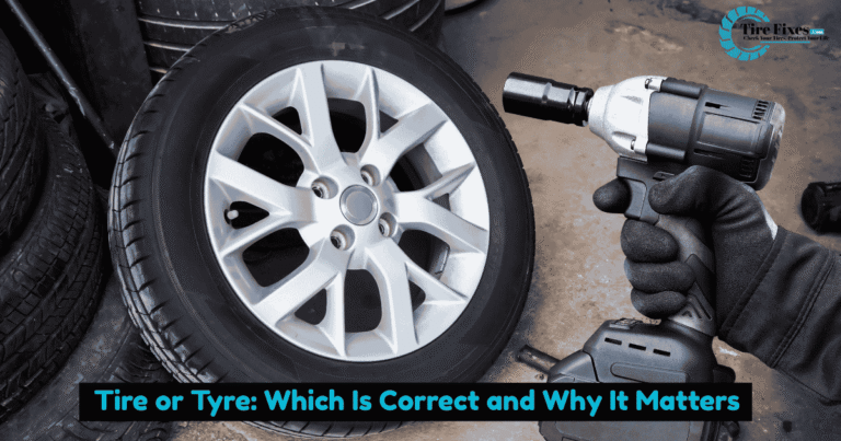 Tire or Tyre: Which Is Correct and Why It Matters
