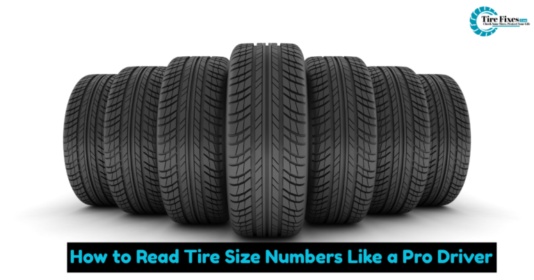 How to Read Tire Size Numbers Like a Pro Driver